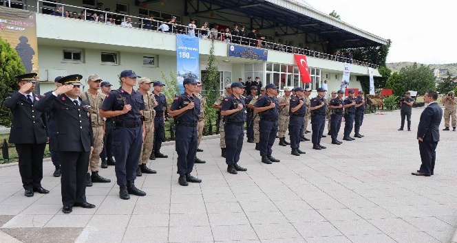 Jandarmanın kuruluşunun 180. yıldönümü kutlandı