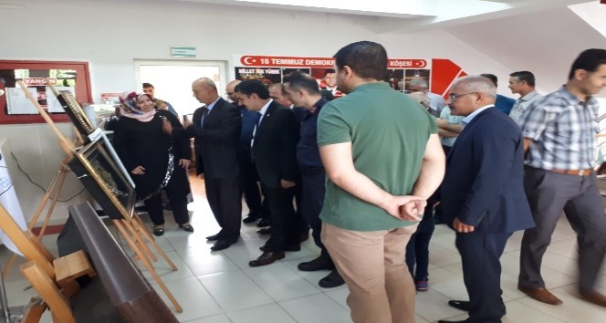 Yerköy Halk Eğitim Merkezi yıl sonu sergisi açtı