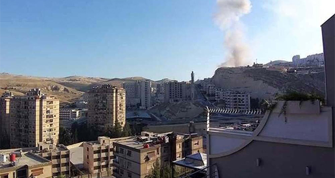 Suriye’nin başkenti Şam’da patlama sesleri