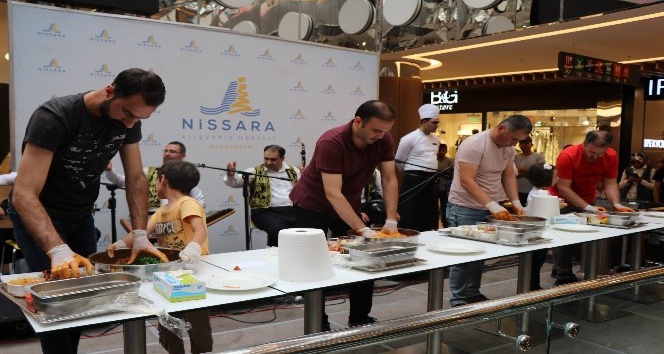 Babalar yarıştı, çocuklar izledi