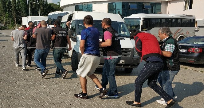 Samsun’da uyuşturucu ticaretinden 7 kişi tutuklandı