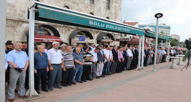 Bolu’da, Muhammed Mursi için gıyabi cenaze namazı kılındı