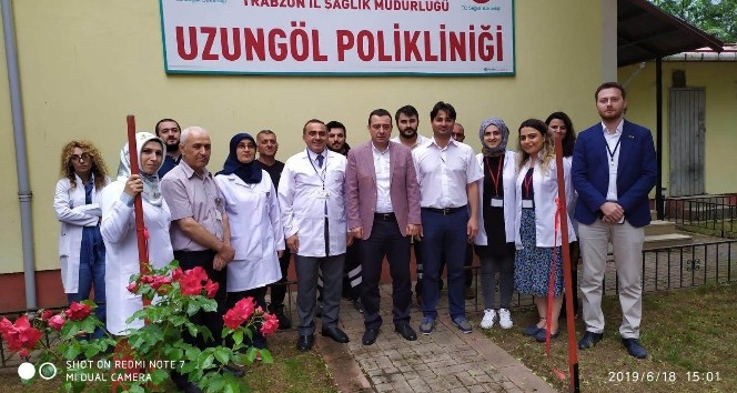 Uzungöl’e turistler için semt polikliniği
