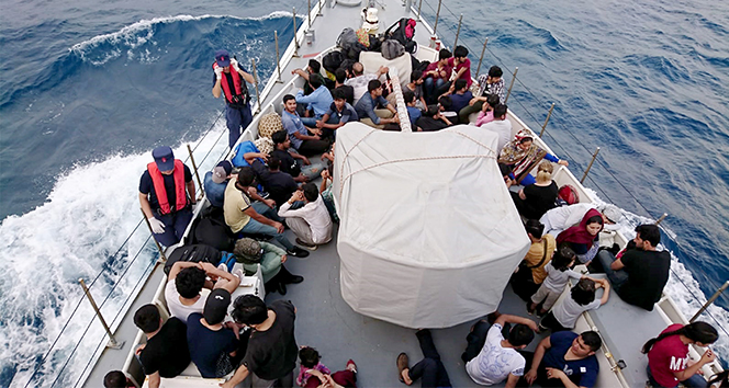Fethiye&#039;de 114 kaçak göçmen yakalandı