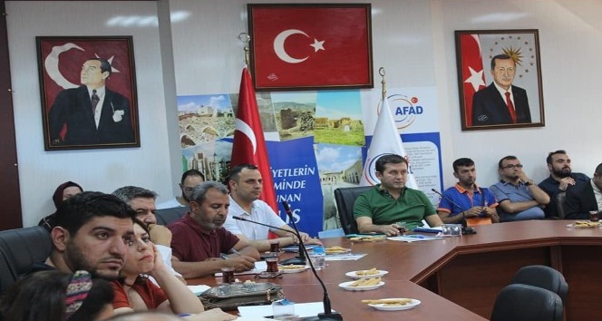 Suriye’de hizmet veren STK’lar ile toplantı