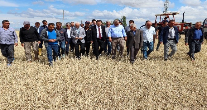 Sel ve doludan zarar gören köylerde inceleme