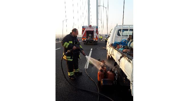 Osmangazi Köprüsü’nde kimyasal gaz paniği