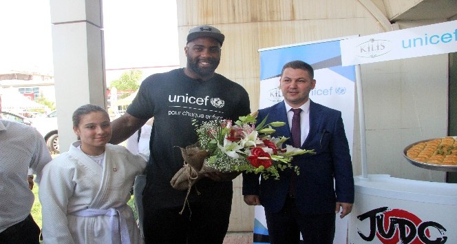 Dünya şampiyonu Fransız judocu Riner’e Kilis’te