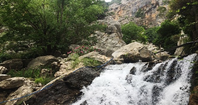 Aykırtça Şelalesi bölge halkının geçim kaynağı oldu