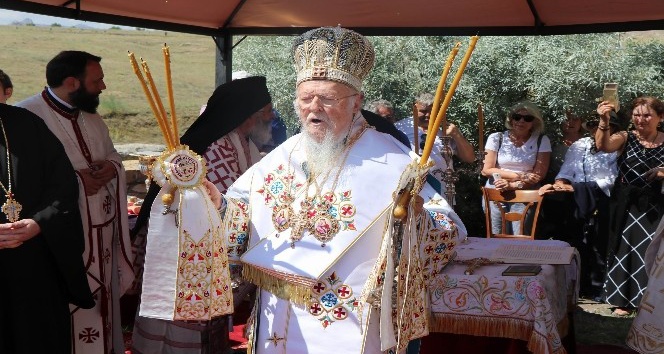 Fener Rum Patriği Bartholomeos Kapadokya’da pazar ayini yönetti