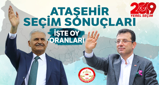 Ataşehir Seçim Sonuçları! 23 Haziran 2019 Ataşehir İlçe Seçim Sonuçları OY ORANLARI !