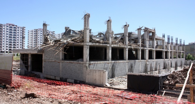 Diyarbakır&#039;da güvenlik tedbirleri alınmayan inşaatlar tehlike saçıyor