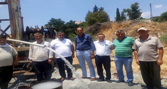 Saatli köyünün su sorunu çözüldü