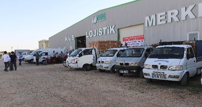 İhtiyaç sahibi Suriyeli ailelere buzdolabı dağıtımı