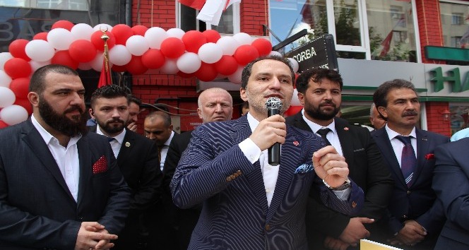 Yeniden Refah Partisi Genel Başkanı Fatih Erbakan, Çorum’da