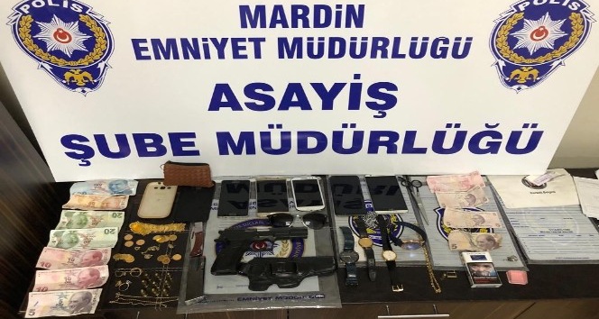 Mardin’de hırsızlık olayına karışan 3 kişi tutuklandı