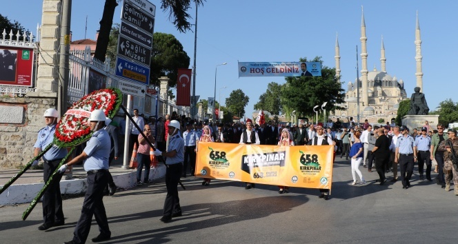 658. Tarihi Kırkpınar Yağlı Güreşleri haftası resmen başladı