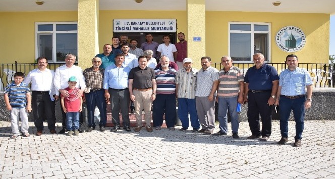 Karatay’da mahalle ziyaretleri sürüyor