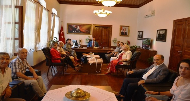 Edremit Kent Konseyi’nden, Kaymakam Sırmalı’ya ziyaret