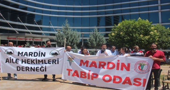 Mardin’de doktorların darp edilmesine tepki
