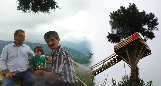 Rizeli’nin seyir terası böyle olur