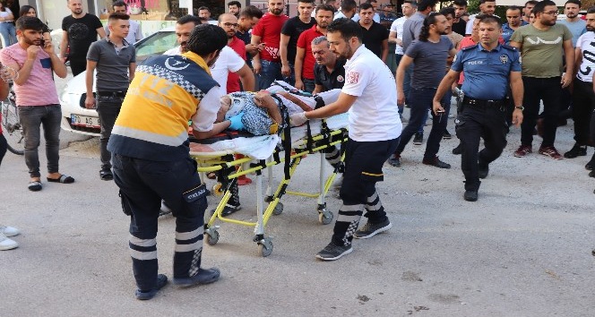 Karaman’da balkondan düşen yaşlı adam yaralandı