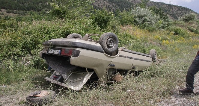 Kastamonu’da otomobil takla attı: 5 yaralı