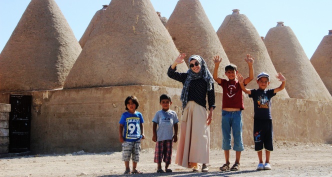 Klima görmeyen Harran'ın kümbet evleri turistlerin ilgi odağı
