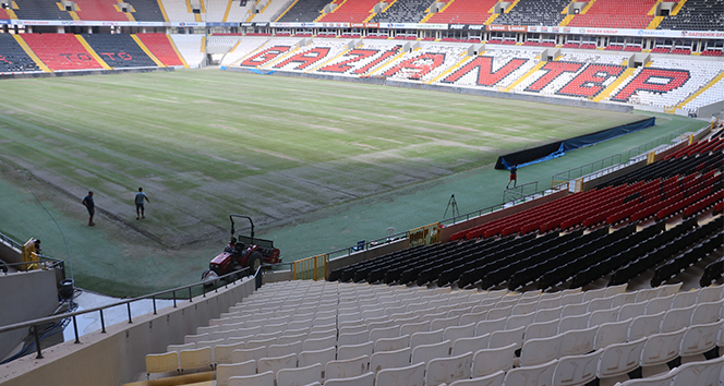 Gaziantep Kalyon Stadı Süper Lig&#039;e hazırlanıyor