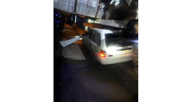 Sivas’ta otomobil devrildi: 6 yaralı
