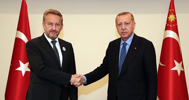 Cumhurbaşkanı Erdoğan, Bosna Hersek Halklar Meclisi Başkanı İzzetbegoviç ile görüştü