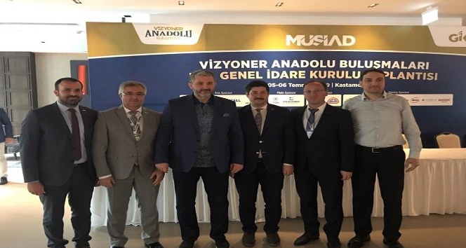 MÜSİAD Karadeniz Ereğli Yönetimi GİK toplantısına katıldı