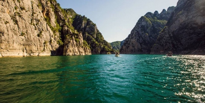 Şahinkaya Kanyonu eşsiz doğal güzelliği ile hayran bırakıyor
