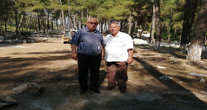 Yayladağ Belediye Başkanı Mustafa Sayın: &quot;Aba Güreşi’ne hizmet için ormanda tesis inşa ediyoruz&quot;