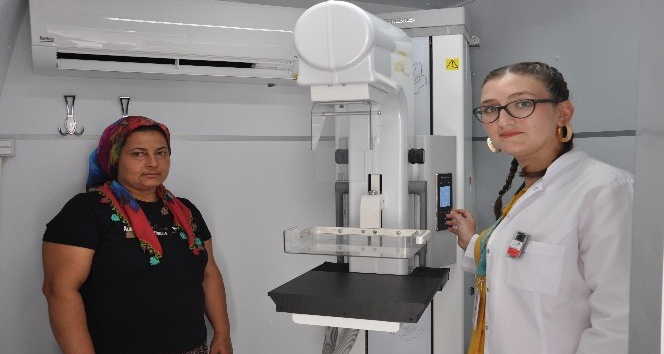 Tarsus’ta Ücretsiz Mobil Mamografi aracı görevine başladı