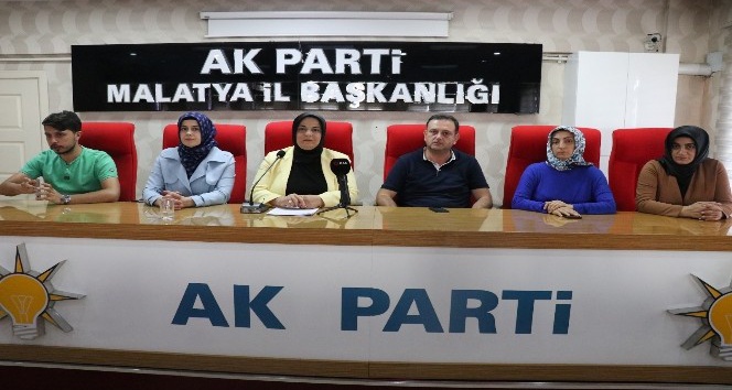 AK Parti Malatya Kadın Kollarından Srebrenitsa tepkisi