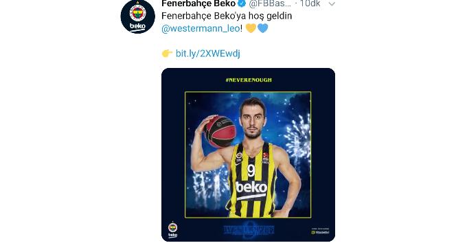 Fenerbahçe Beko, Westermann’ı açıkladı