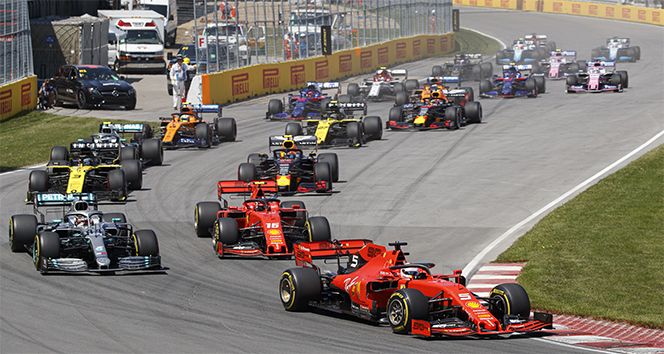 Formula 1&#039;de heyecan Büyük Britanya Grand Prix&#039;sinde