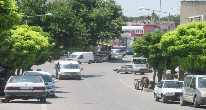 Araban’da aşırı sıcaklar sokakları boşalttı