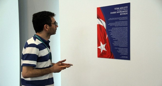 İhlas Haber Ajansı’ndan İstanbul Havalimanı’nda 15 Temmuz sergisi