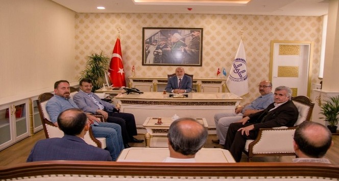 Türkmenoğlu’nun kurum ziyaretleri devam ediyor
