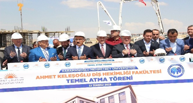 Karaman’da Ahmet Keleşoğlu Diş Hekimliği Fakültesinin temeli atıldı