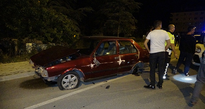 Isparta’da ilginç kaza: otomobil var, sürücüsü yok
