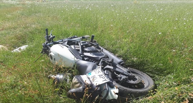 Sivas’ta motosiklet kazası: 1 ölü