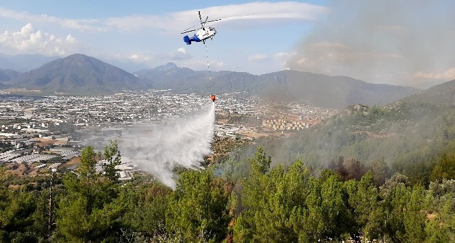 Fethiye’deki orman yangını söndürüldü