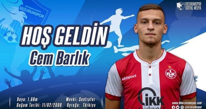 BB Erzurumspor gurbetçi oyuncu Cem Barlık’ı kadrosuna kattı