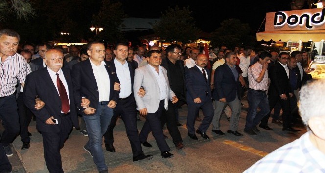Amasya’da “15 Temmuz Demokrasi ve Milli İrade Yürüyüşü”