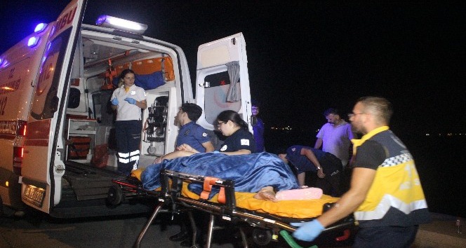 Zeytinburnu sahilden denize atlayan kadın yaralandı
