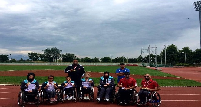 Bağcılarlı engelli atletler 15 Temmuz spor yarışmalarına damga vurdu