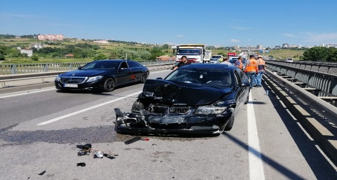 Samsun’da otomobiller çarpıştı: 4 yaralı